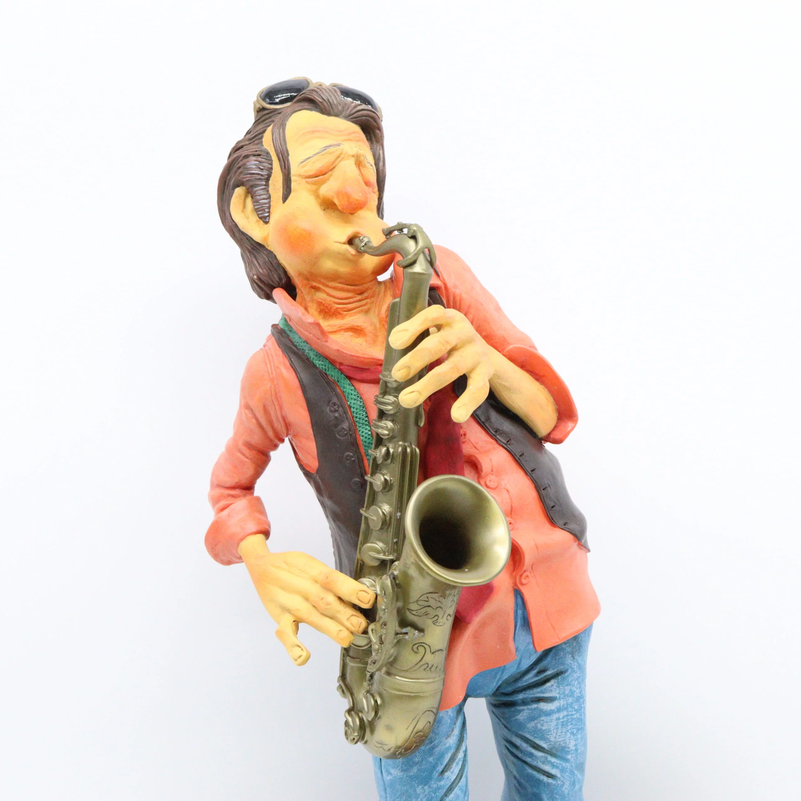 Guillermo Forchino – Comic Art Figurine – “The Saxophone Player” - Image 2