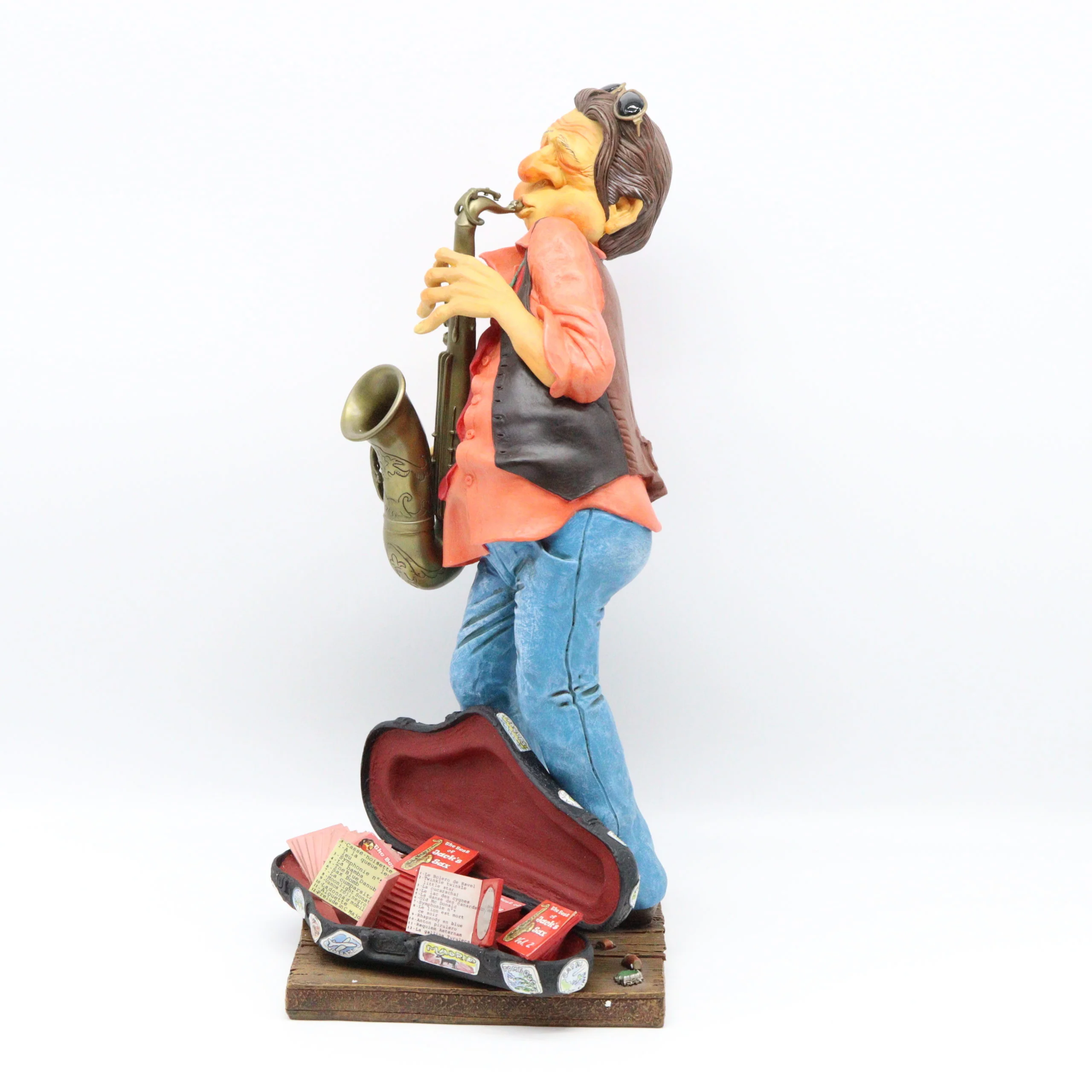 Guillermo Forchino – Comic Art Figurine – “The Saxophone Player” - Image 23