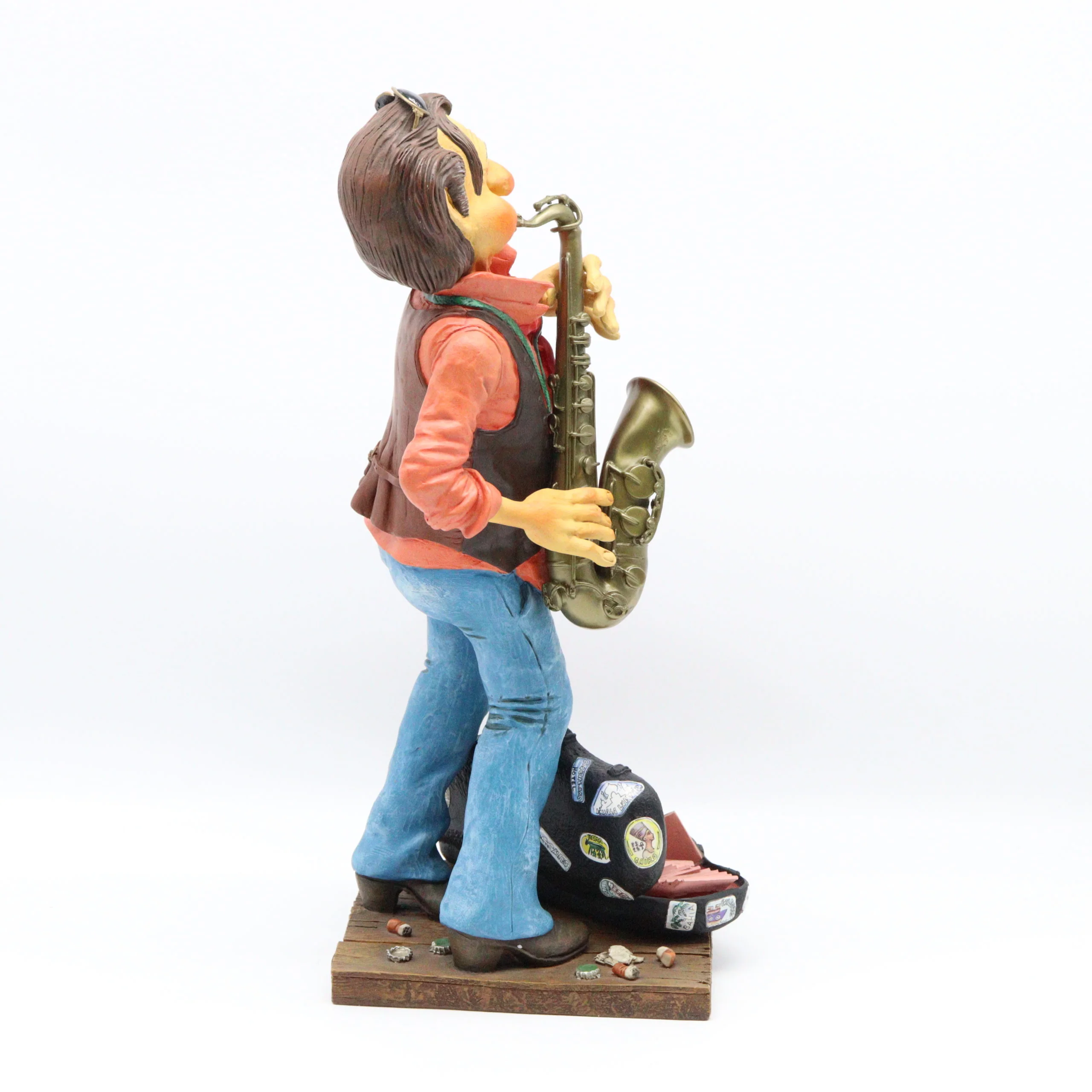 Guillermo Forchino – Comic Art Figurine – “The Saxophone Player” - Image 25