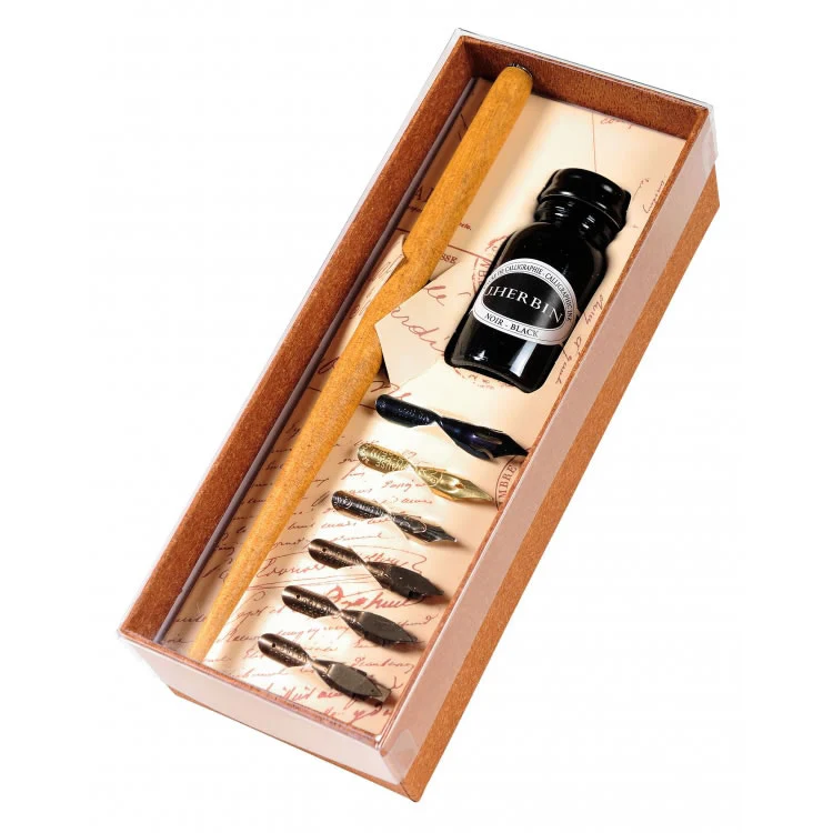 HERBIN CALLIGRAPHY SET IN BOX