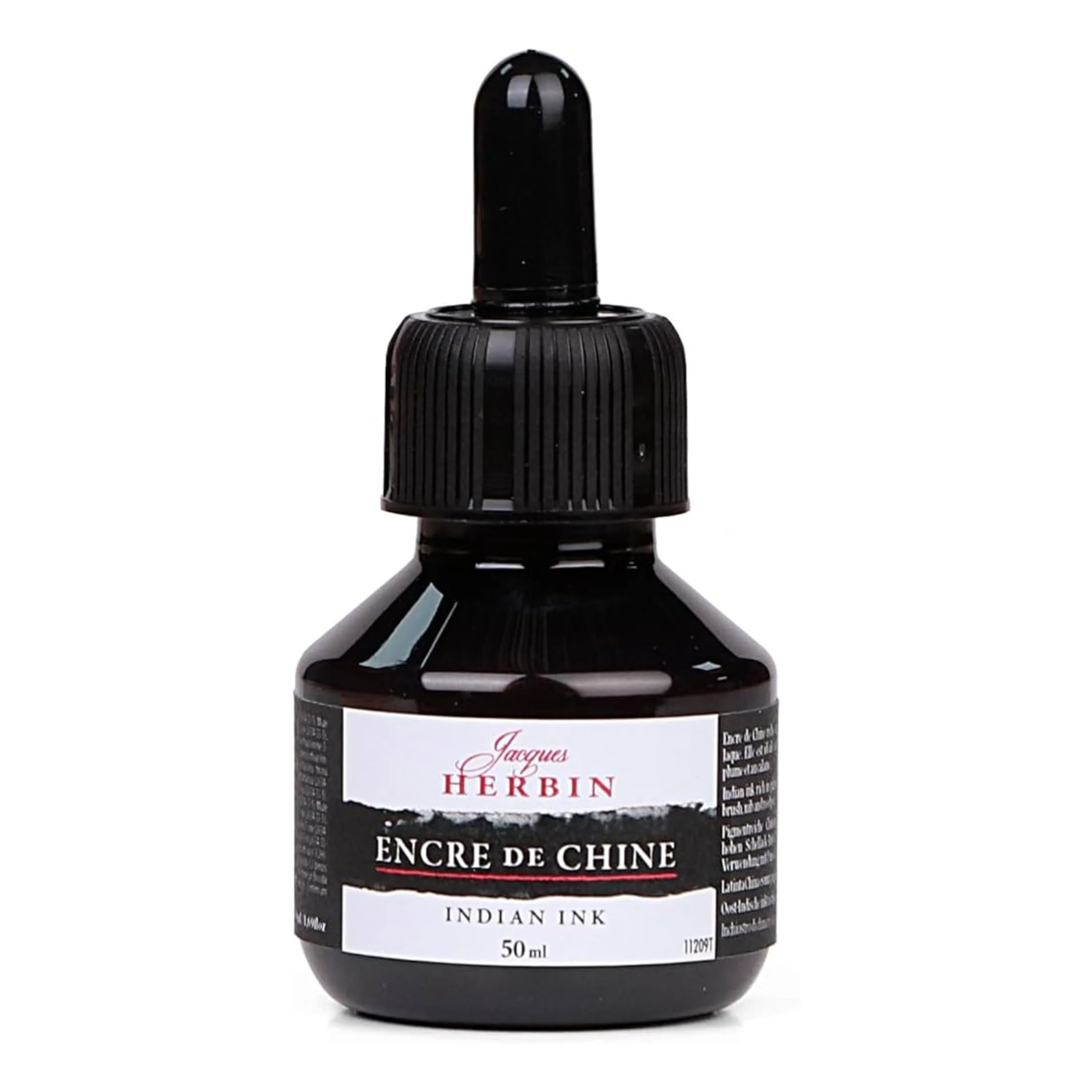 J. HERBIN - Indian Ink - 50 ml - Black