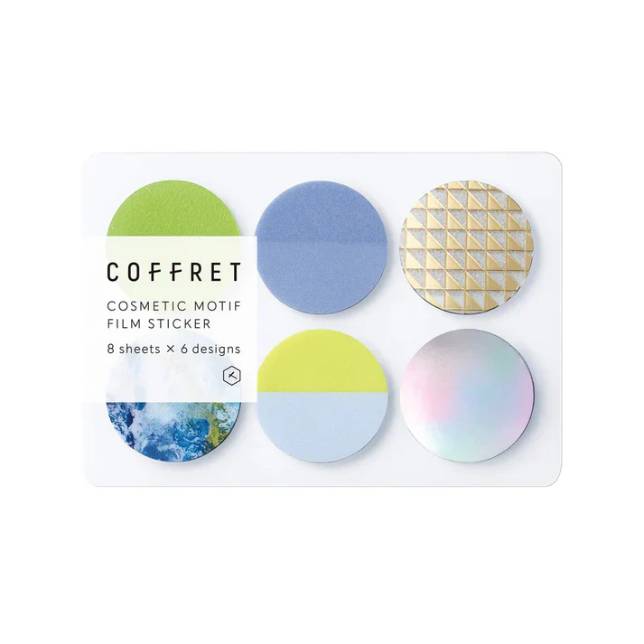HITOTOKI - Coffret Film Sticker - Circle - Chiffon Yellow