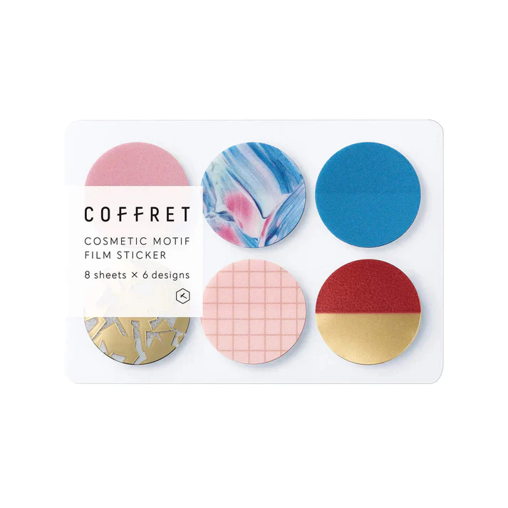 HITOTOKI - Coffret Film Sticker - Circle - Pink Float