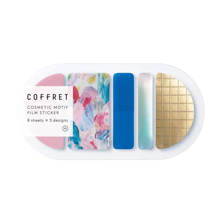 HITOTOKI - Coffret Film Sticker - Round - Pink Float