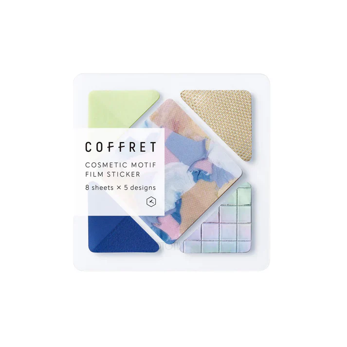 HITOTOKI - Coffret Film Sticker - Square - Chiffon Yellow
