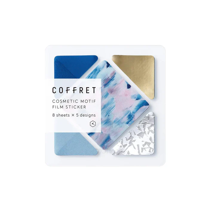 HITOTOKI - Coffret Film Sticker - Square - Horizon Blue
