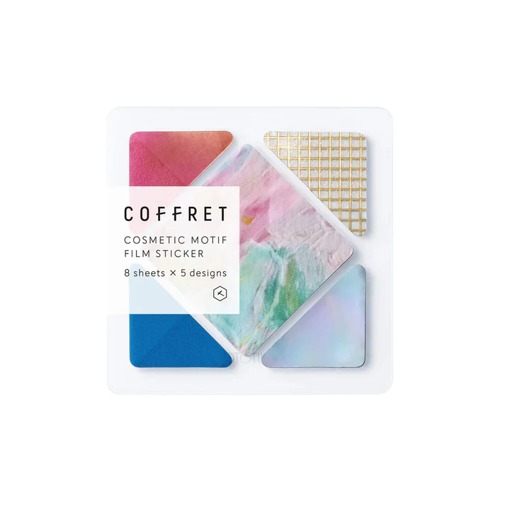 HITOTOKI - Coffret Film Sticker - Square - Pink Float