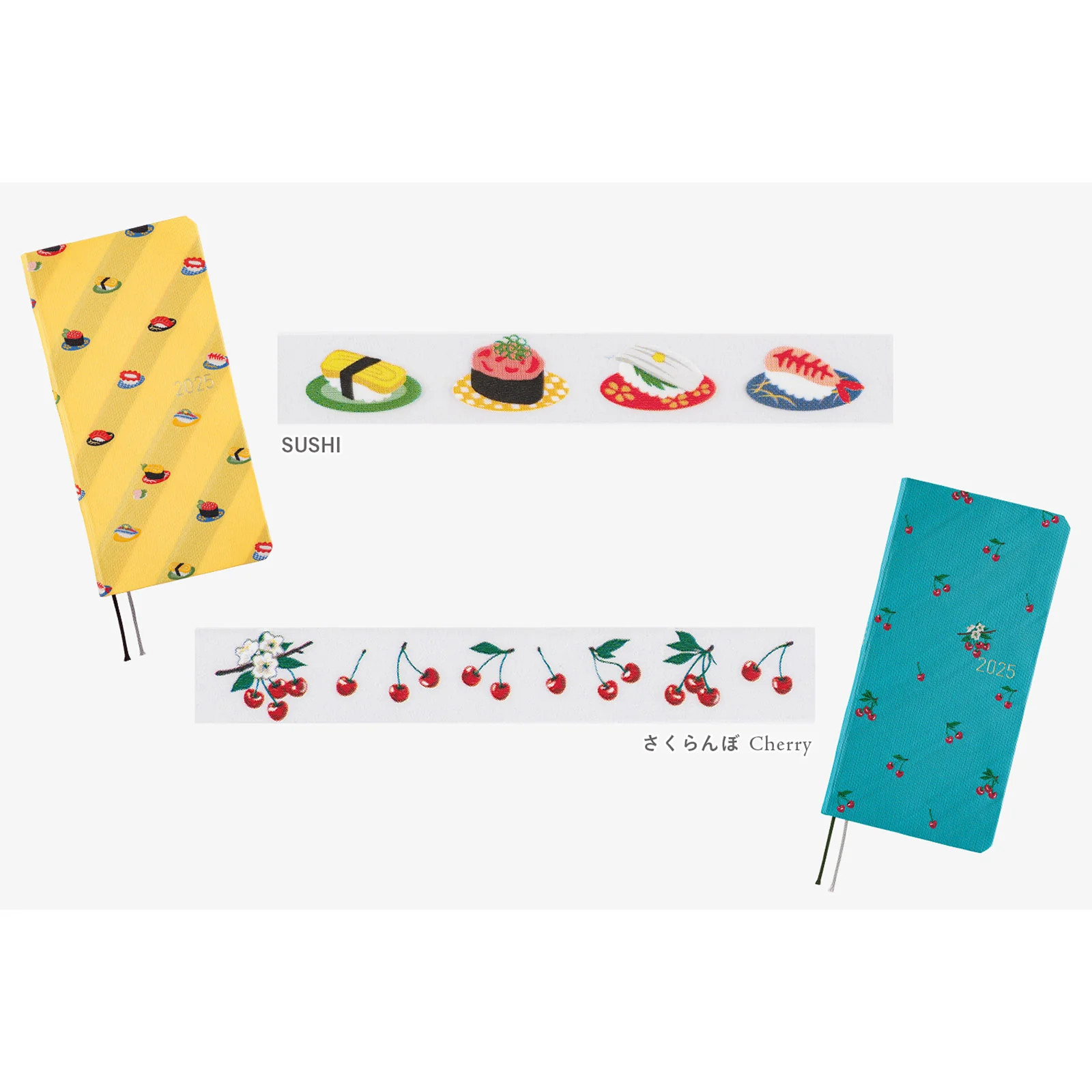 Hobonichi Techo 2025 - Deco Rush - Sushi - Image 3