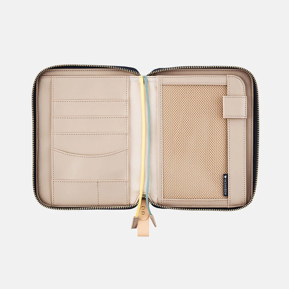 Hobonichi Techo 2024 - A6 Cover Only -  皆川明 mina perhonen: symphony (Navy) - Image 4
