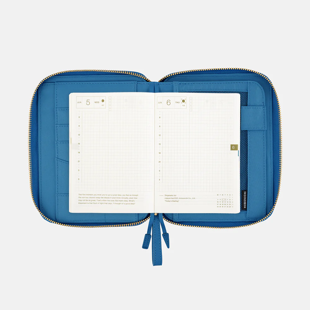 Hobonichi Techo 2024 - A6 Cover Only - Single Color: Mare - Image 5