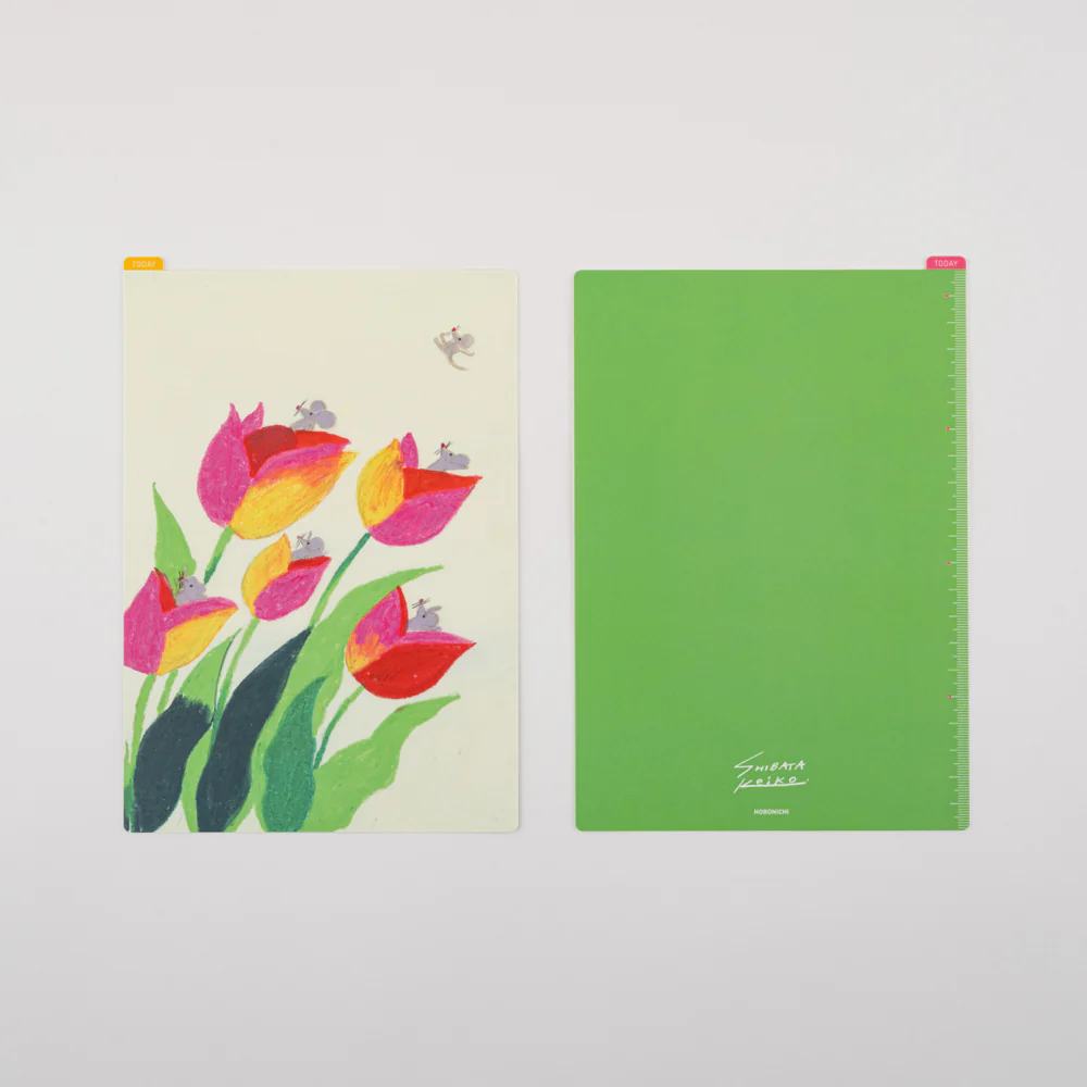 Hobonichi Techo 2025 - Pencil Board - Keiko Shibata (A5/A6/Weeks) Spring Edition - Image 4