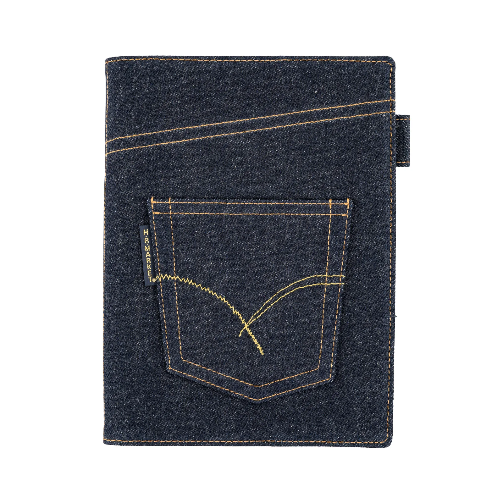 Hobonichi Techo 2025 - 5-Year Techo - A5 Cover Only - Hollywood Ranch Market: Indigo Jeans Pocket