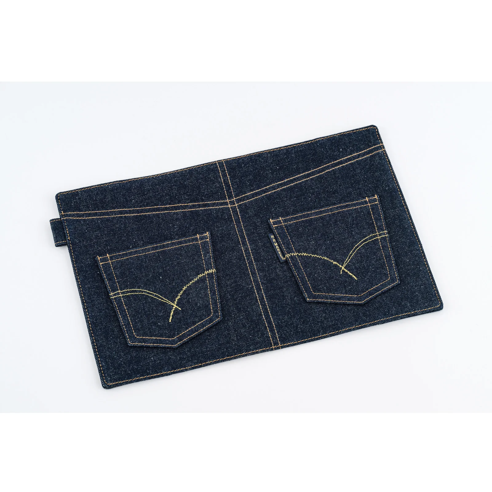 Hobonichi Techo 2025 - 5-Year Techo - A5 Cover Only - Hollywood Ranch Market: Indigo Jeans Pocket - Image 6