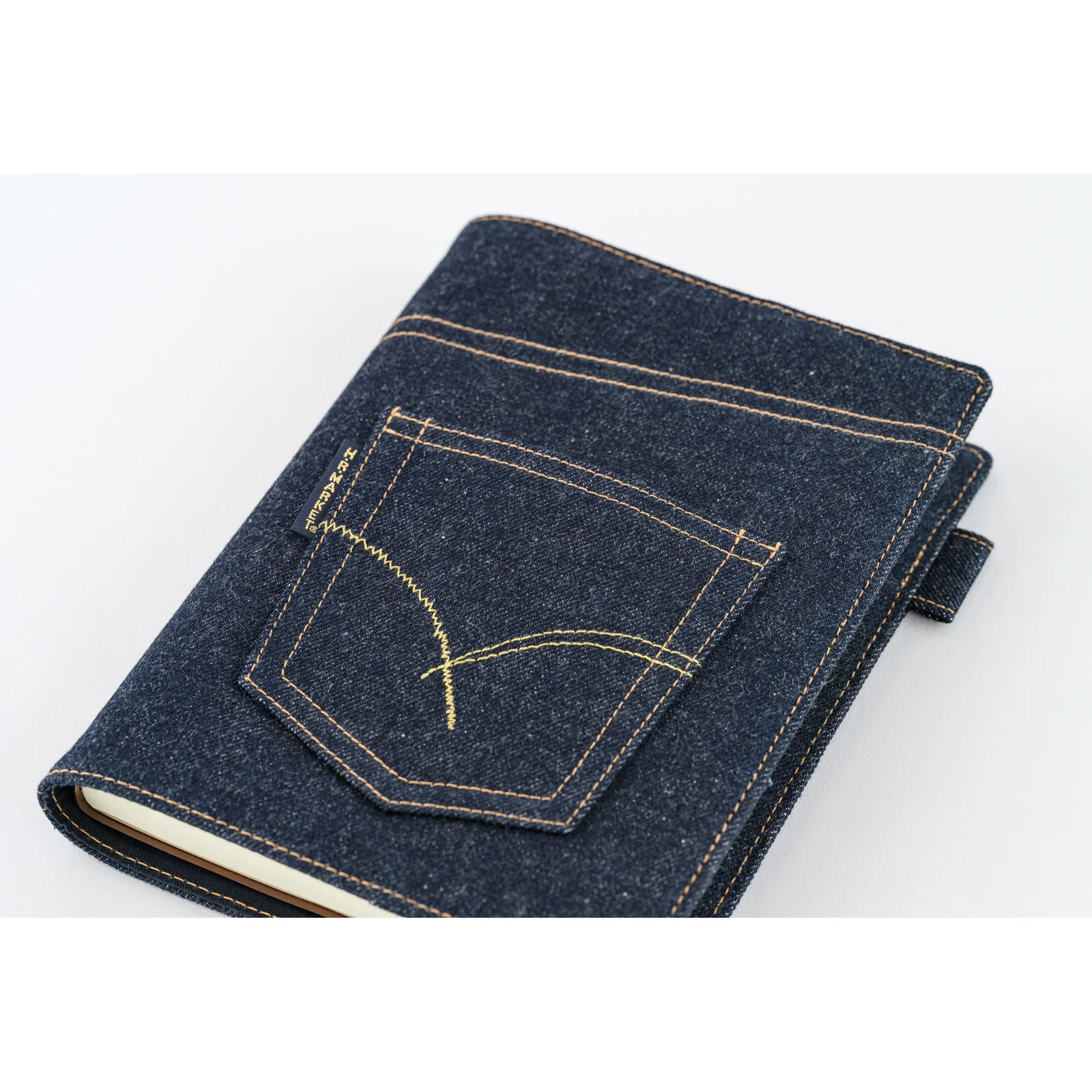 Hobonichi Techo 2025 - 5-Year Techo - A5 Cover Only - Hollywood Ranch Market: Indigo Jeans Pocket - Image 7