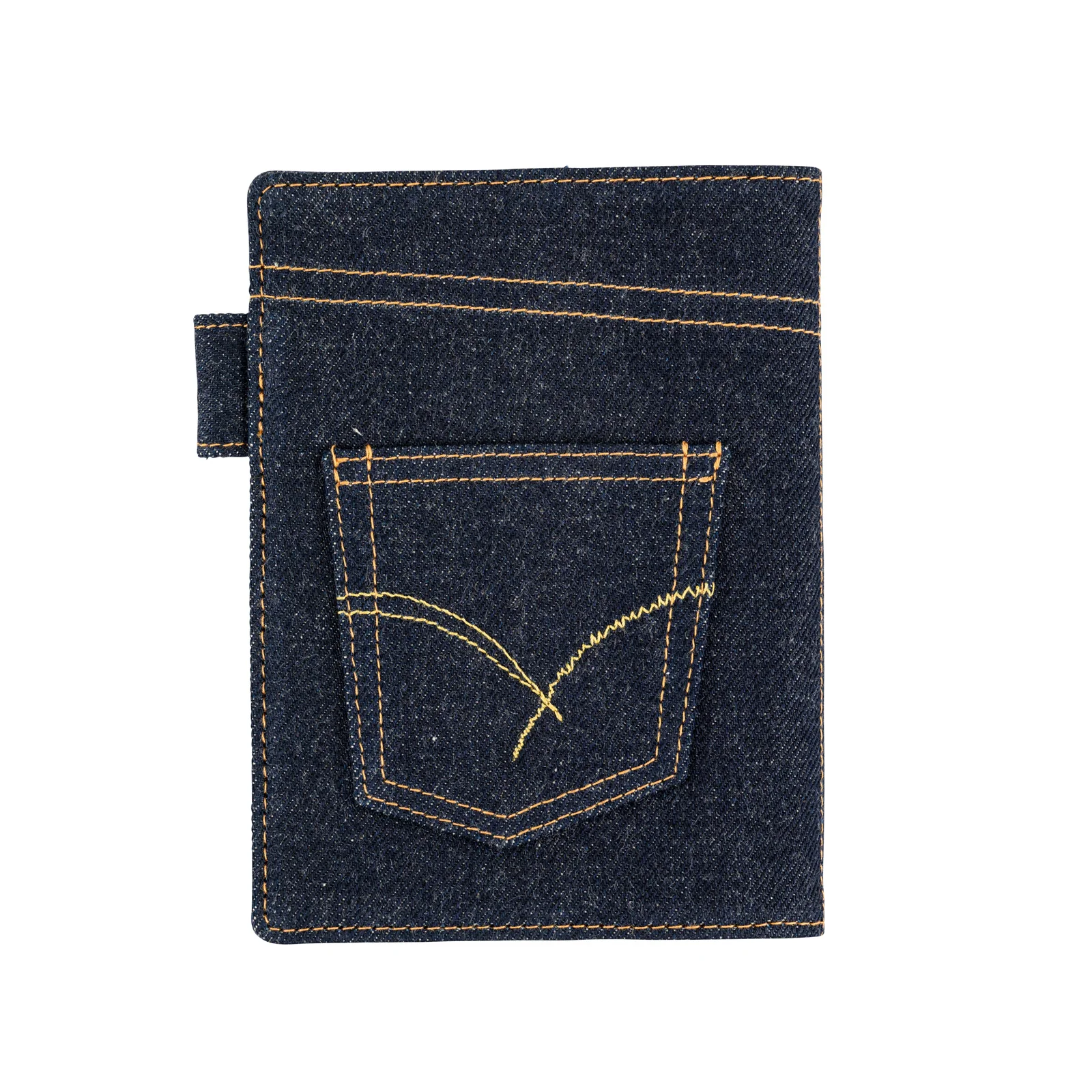 Hobonichi Techo 2025 - 5-Year Techo - A6 Cover Only - Hollywood Ranch Market: Indigo Jeans Pocket - Image 3