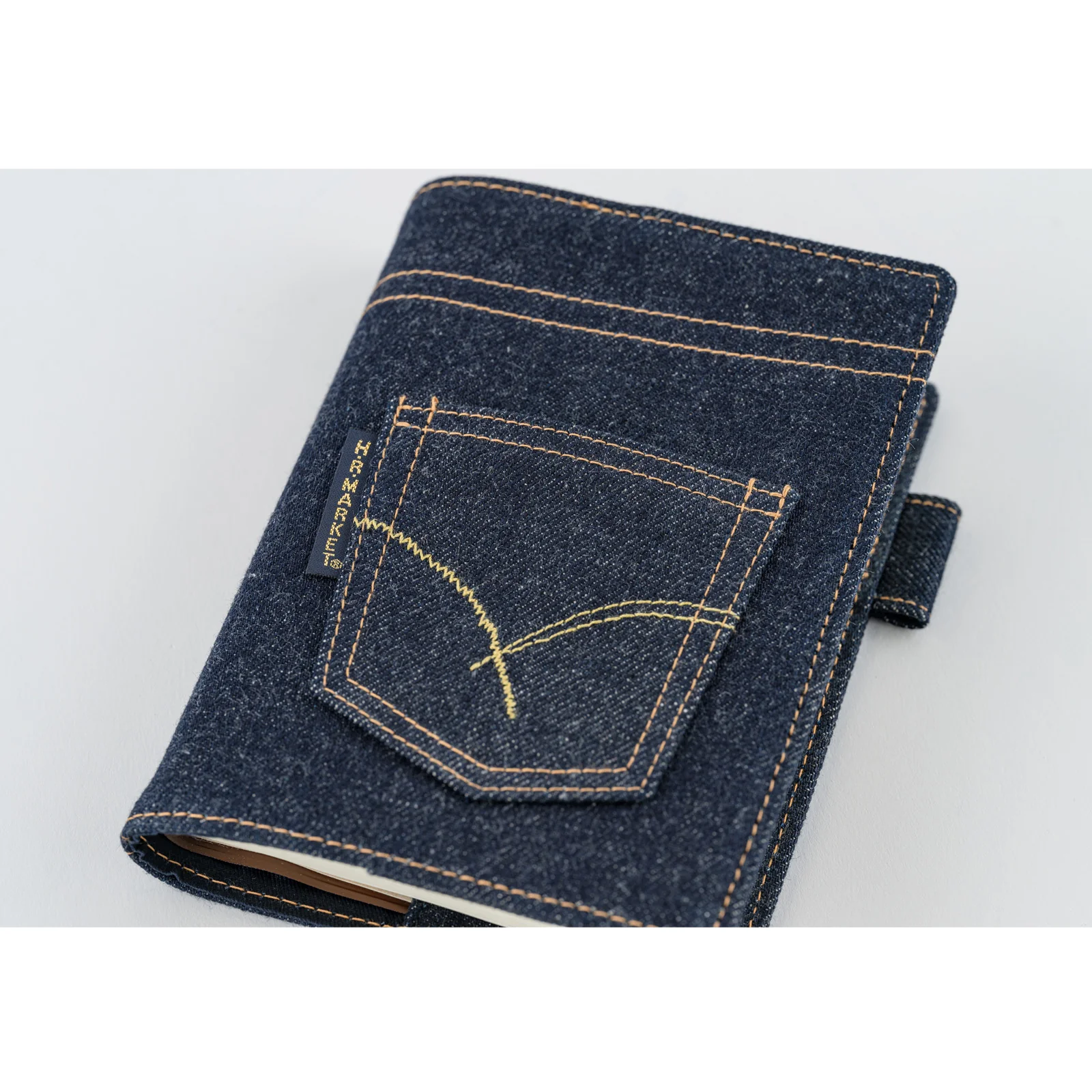 Hobonichi Techo 2025 - 5-Year Techo - A6 Cover Only - Hollywood Ranch Market: Indigo Jeans Pocket - Image 7