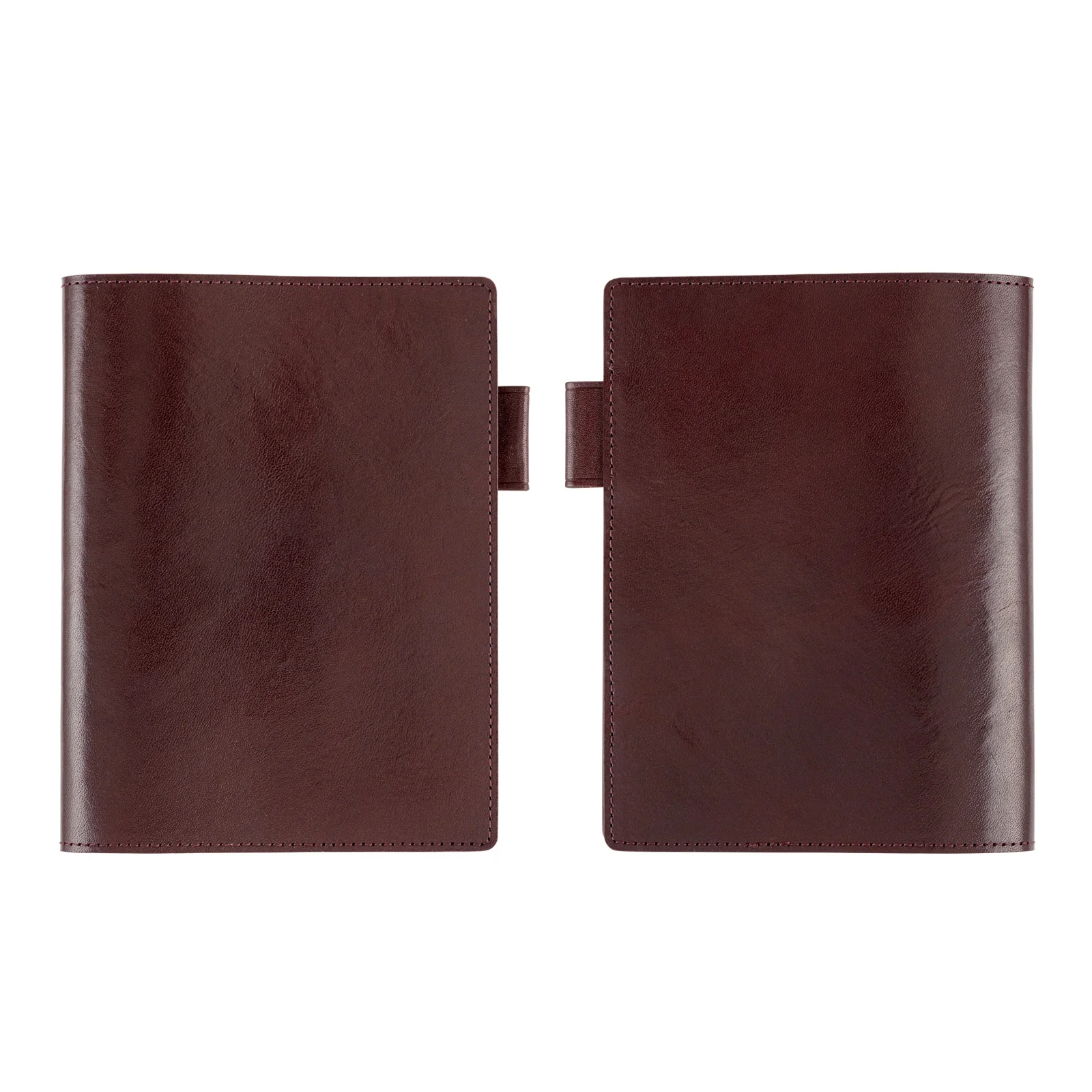 Hobonichi Techo 2025 - 5-Year Techo - A6 Cover Only - Leather: Dark Cherry - Image 2