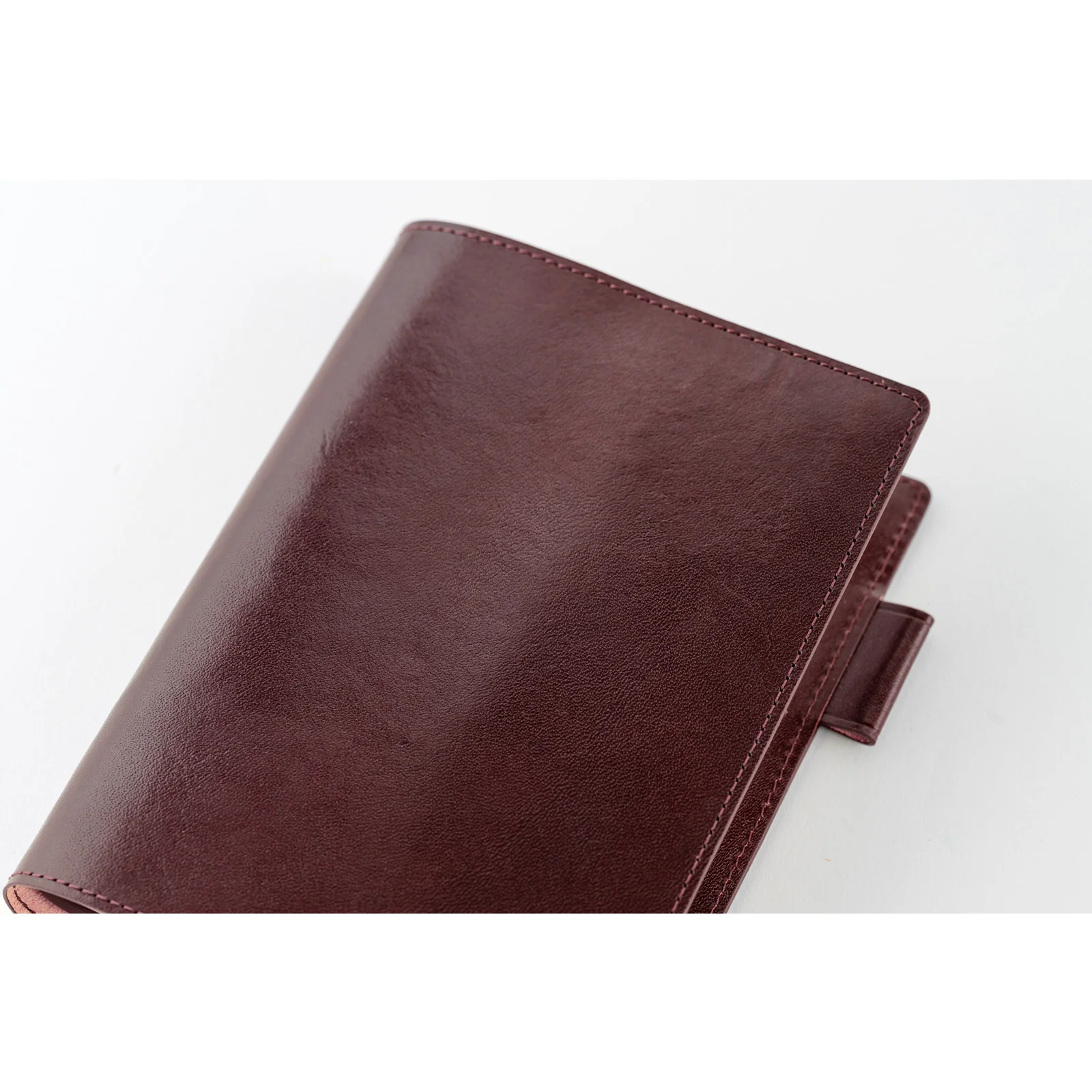 Hobonichi Techo 2025 - 5-Year Techo - A6 Cover Only - Leather: Dark Cherry - Image 7