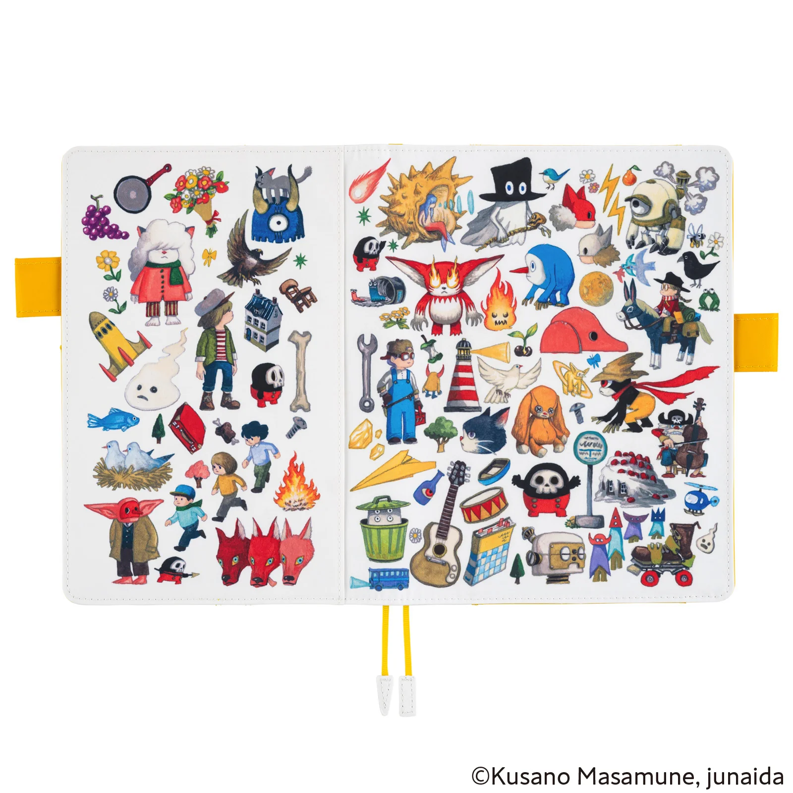 Hobonichi Techo 2025 - A5 Cover Only - Masamune Kusano x junaida: Himitsu Stranger - Image 2