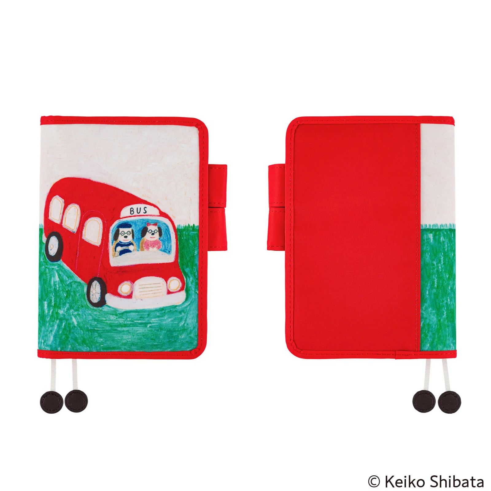 Hobonichi Techo 2025 - A6 Cover Only - Keiko Shibata: Bus management by Mr. and Mrs. Inoue - Image 8