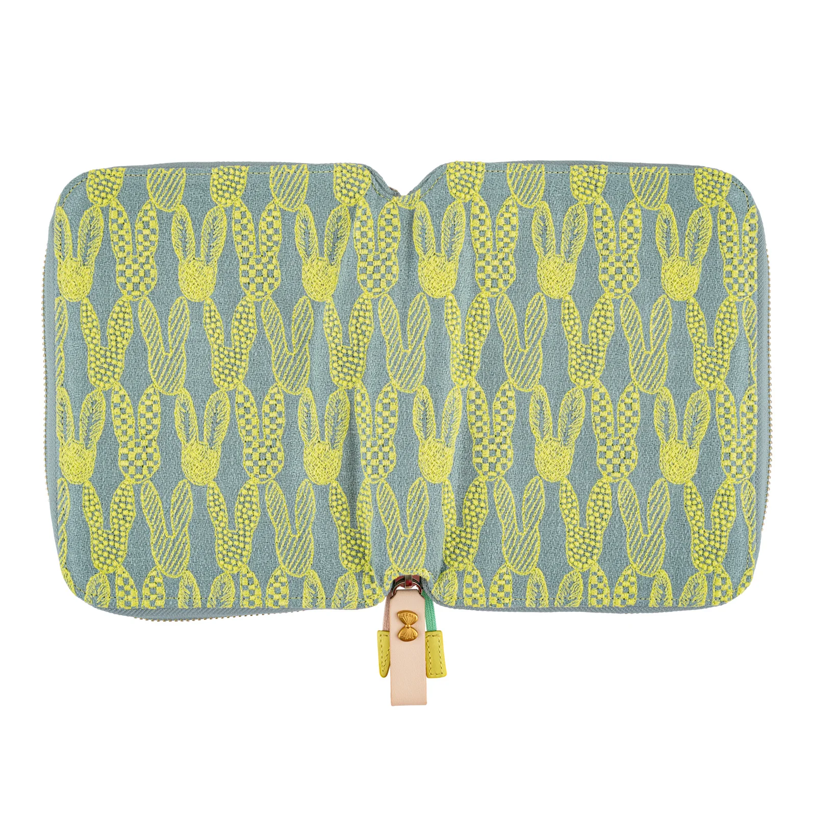 Hobonichi Techo 2025 - A6 Cover Only - 皆川明 minä perhonen: pomppia (Light Blue) - Image 4