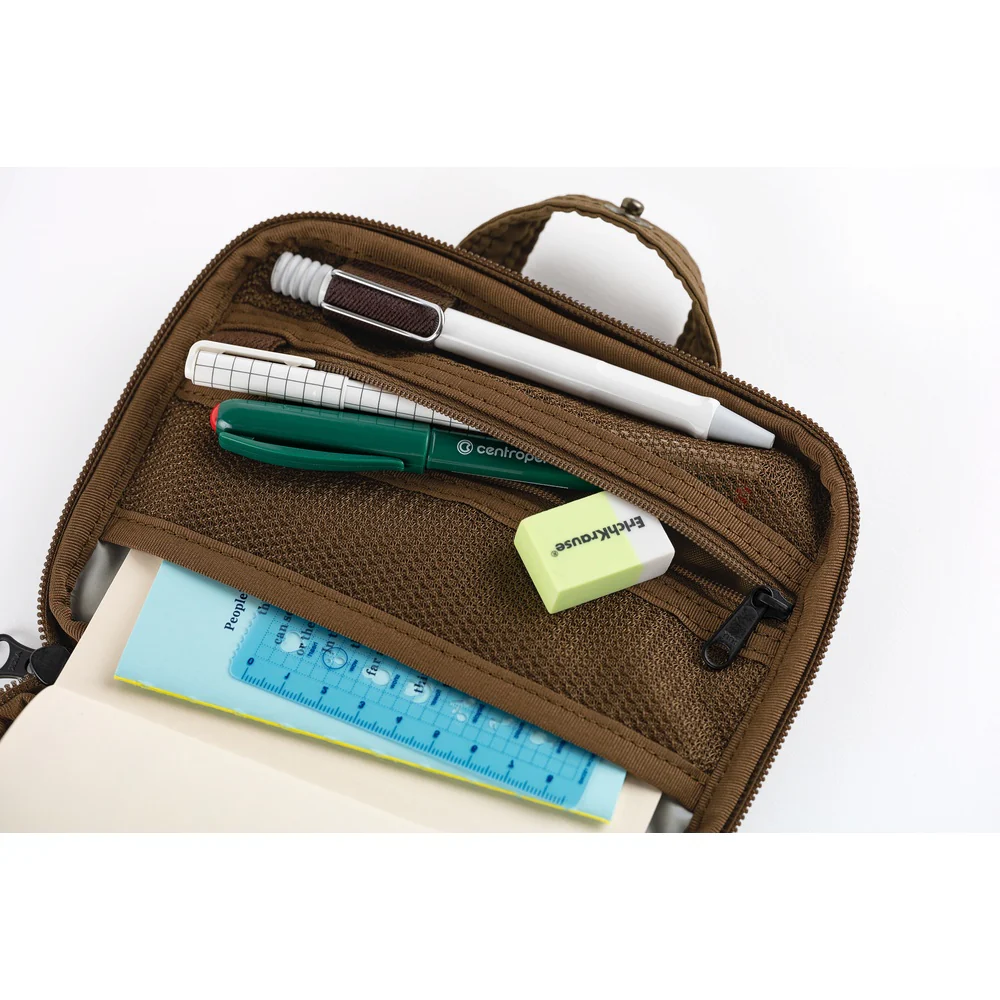 Hobonichi Techo 2025 - A6 Cover Only - POTR: Stroll (Light Brown) - Image 9