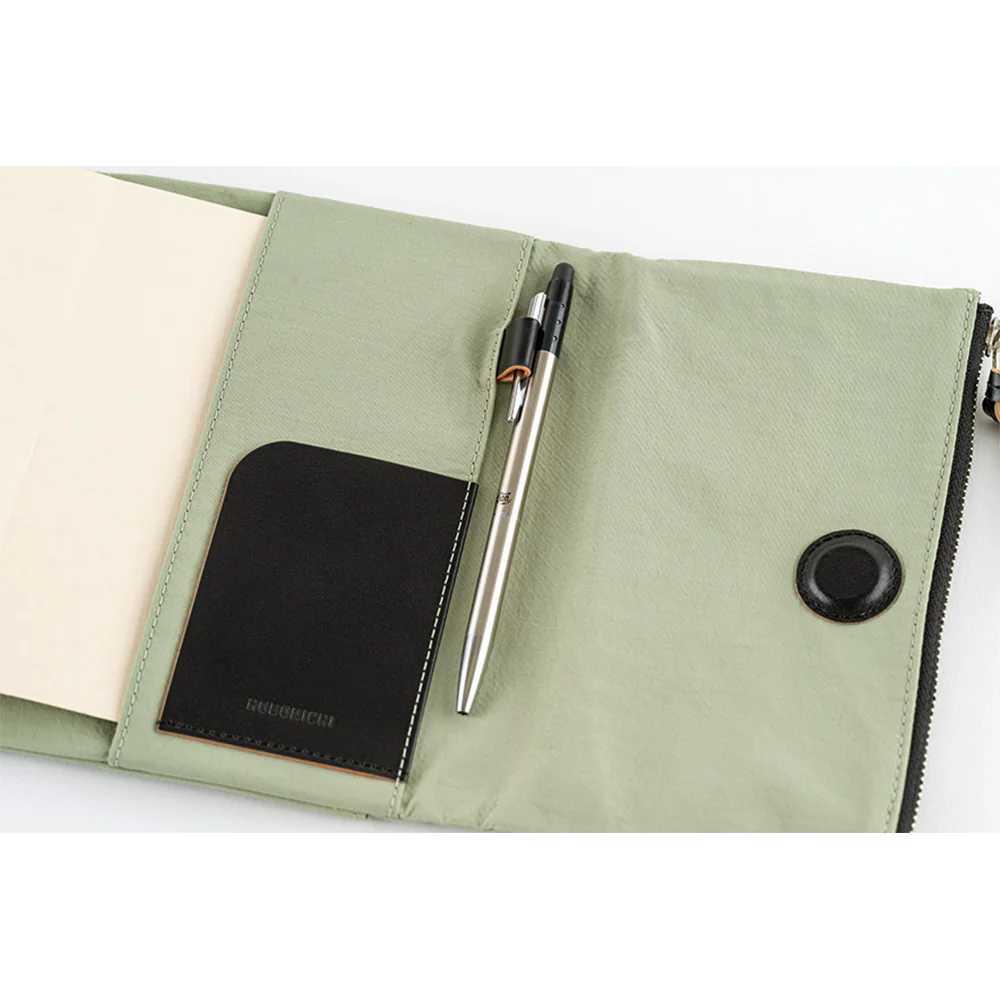 Hobonichi Techo 2026 A6 Cover Only - Tragen: Oakmoss - Image 11