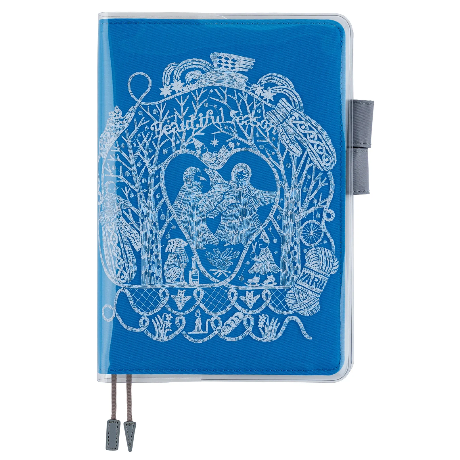 Hobonichi Techo 2025 – Clear Cover on Cover for A5 Size - iyo okumi: Beautiful Season