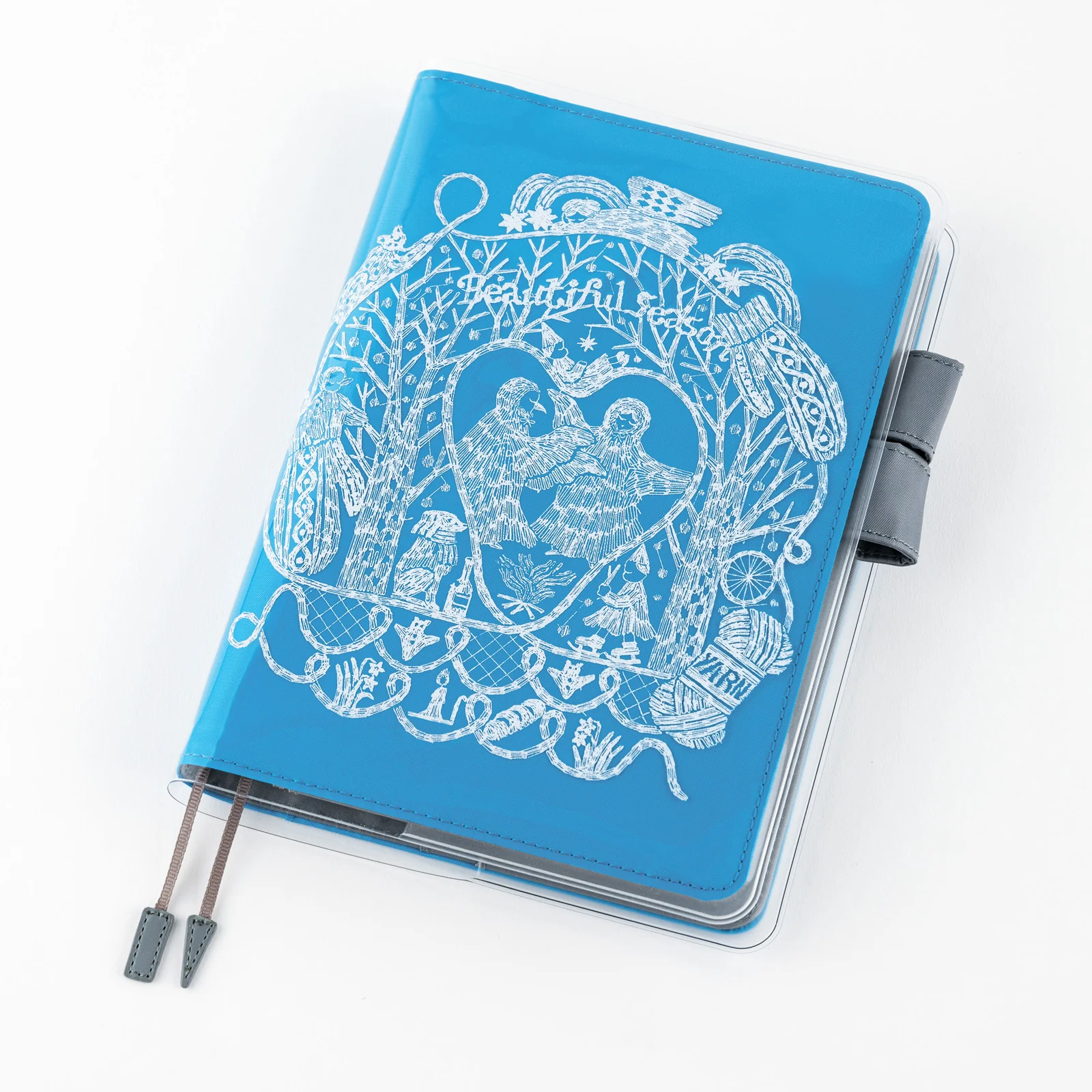 Hobonichi Techo 2025 – Clear Cover on Cover for A5 Size - iyo okumi: Beautiful Season - Image 2