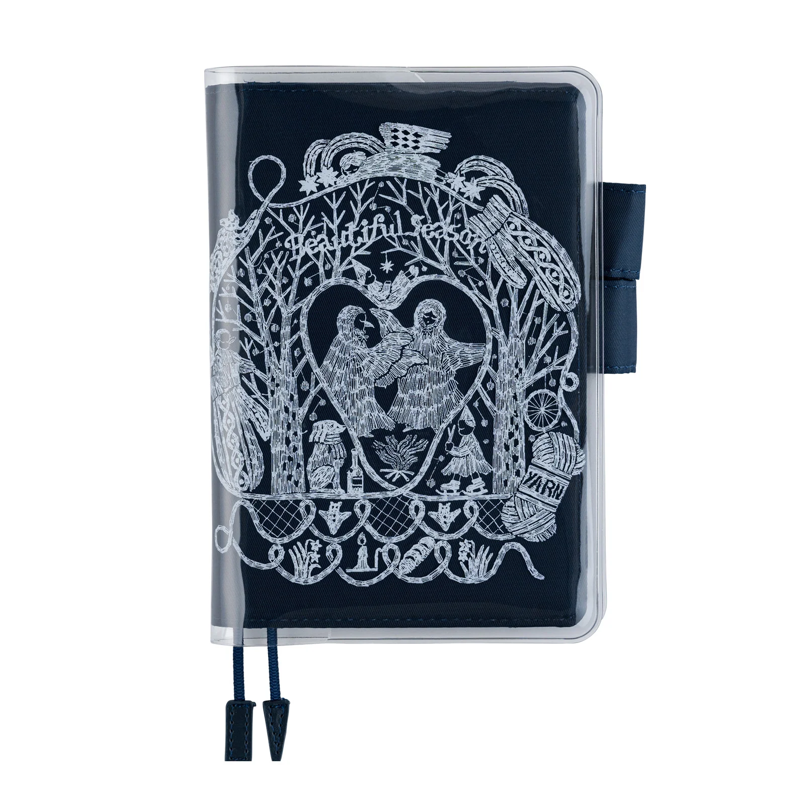 Hobonichi Techo 2025 – Clear Cover on Cover for A6 Size - iyo okumi: Beautiful Season
