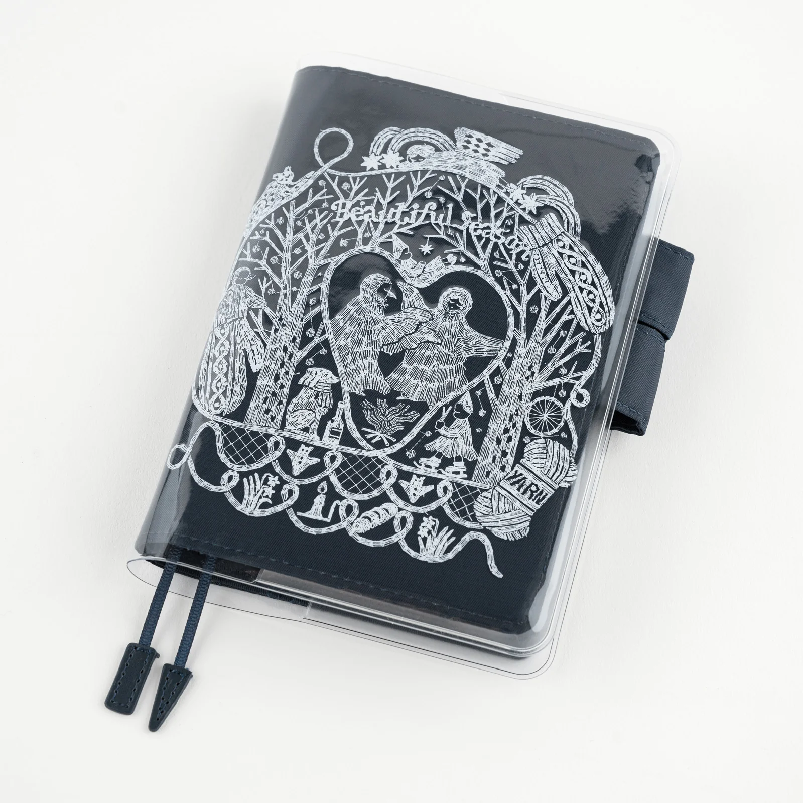 Hobonichi Techo 2025 – Clear Cover on Cover for A6 Size - iyo okumi: Beautiful Season - Image 2