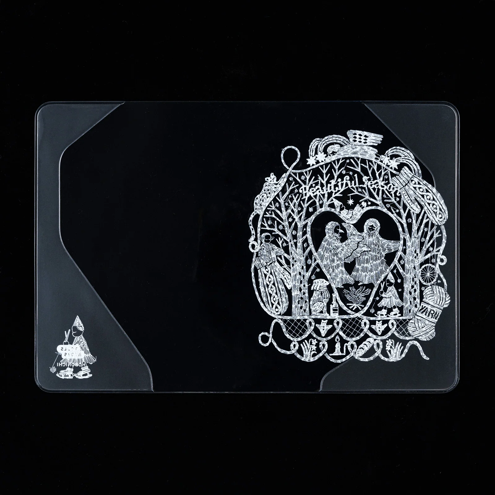 Hobonichi Techo 2025 – Clear Cover on Cover for A6 Size - iyo okumi: Beautiful Season - Image 3