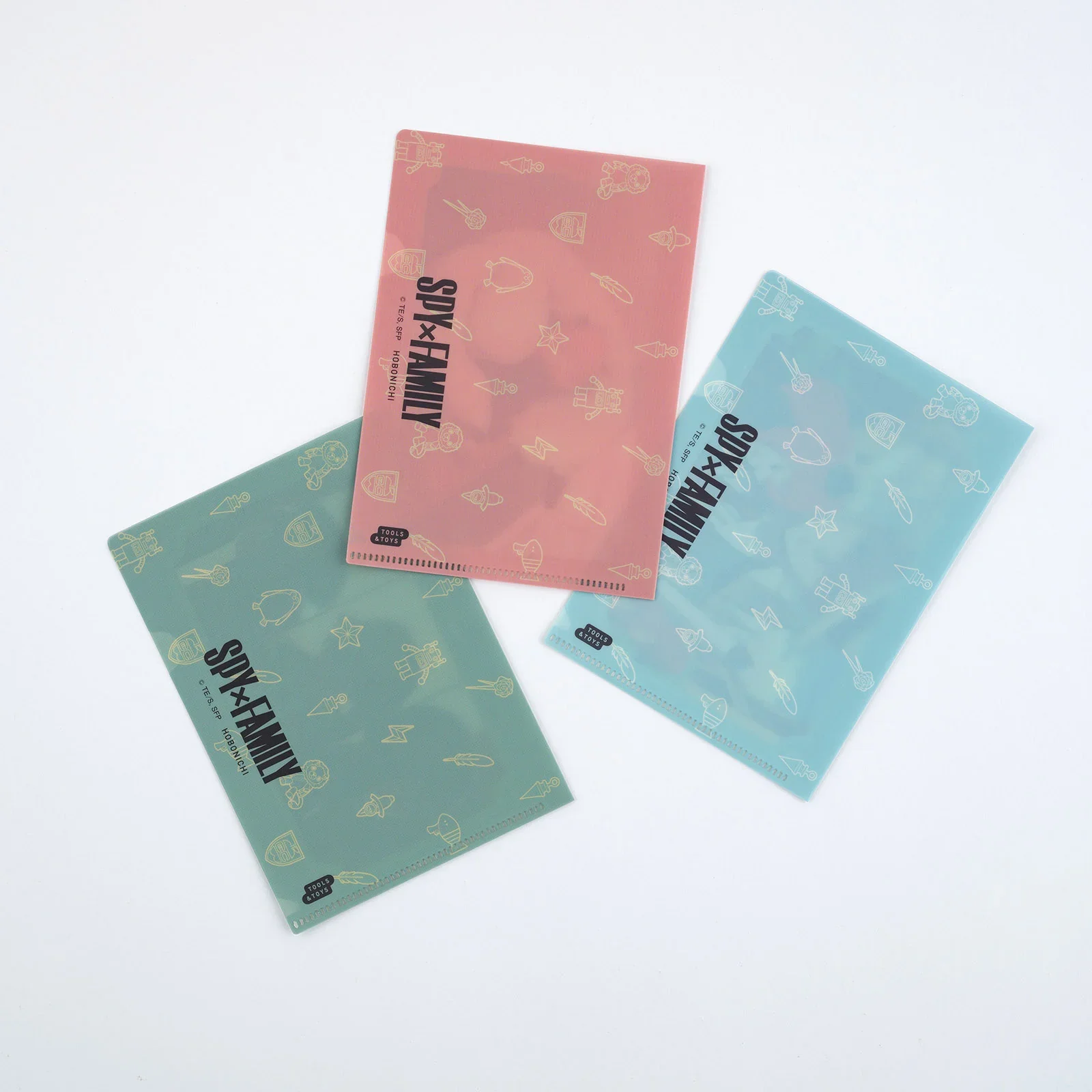 Hobonichi Techo 2025 - Clear Folder Set of 3 (A6) - Spy X Family - Image 2