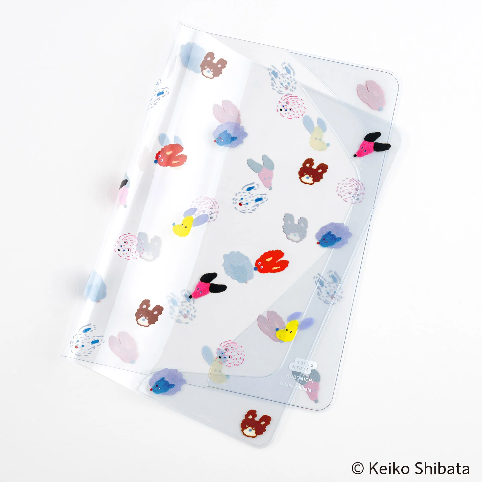 Hobonichi Techo 2025 - Cover on Cover for A5 Size (Dog Ears Fluttering in the Wind) - Keiko Shibata - Image 2