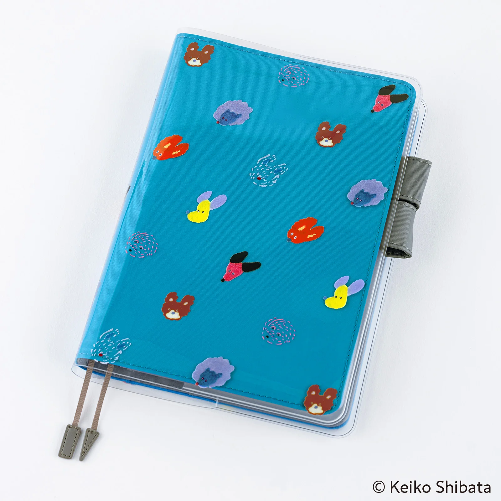 Hobonichi Techo 2025 - Cover on Cover for A5 Size (Dog Ears Fluttering in the Wind) - Keiko Shibata - Image 4