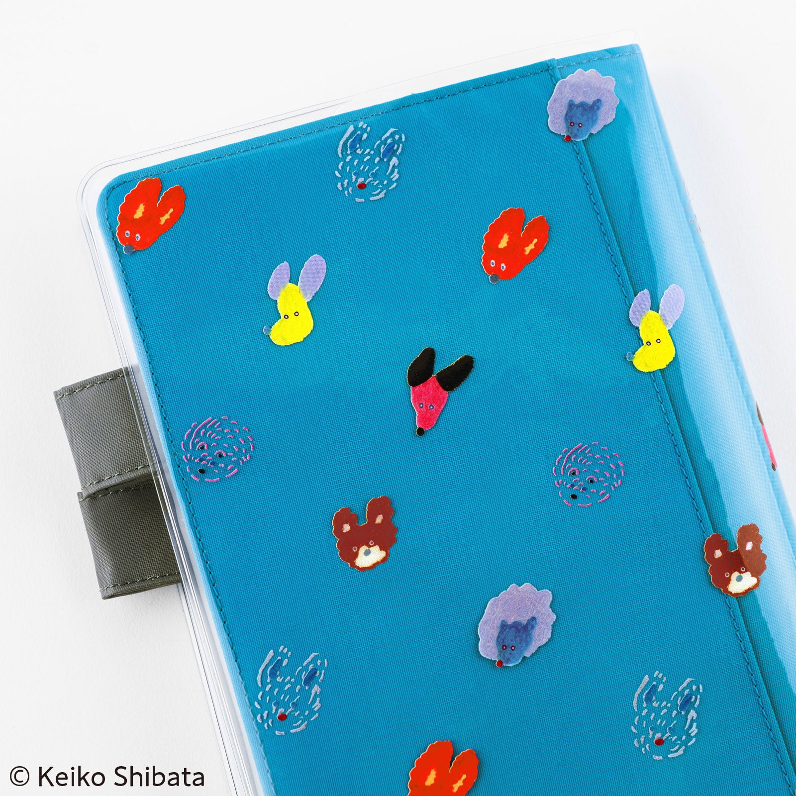 Hobonichi Techo 2025 - Cover on Cover for A5 Size (Dog Ears Fluttering in the Wind) - Keiko Shibata - Image 5