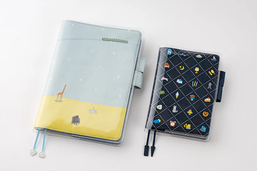 Hobonichi Techo 2025 - Cover on Cover for A5 Size (Dog Ears Fluttering in the Wind) - Keiko Shibata - Image 6
