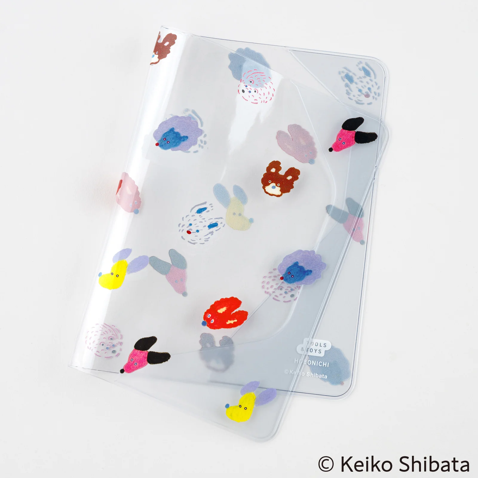 Hobonichi Techo 2025 - Cover on Cover for A6 Size (Dog Ears Fluttering in the Wind) - Keiko Shibata - Image 2