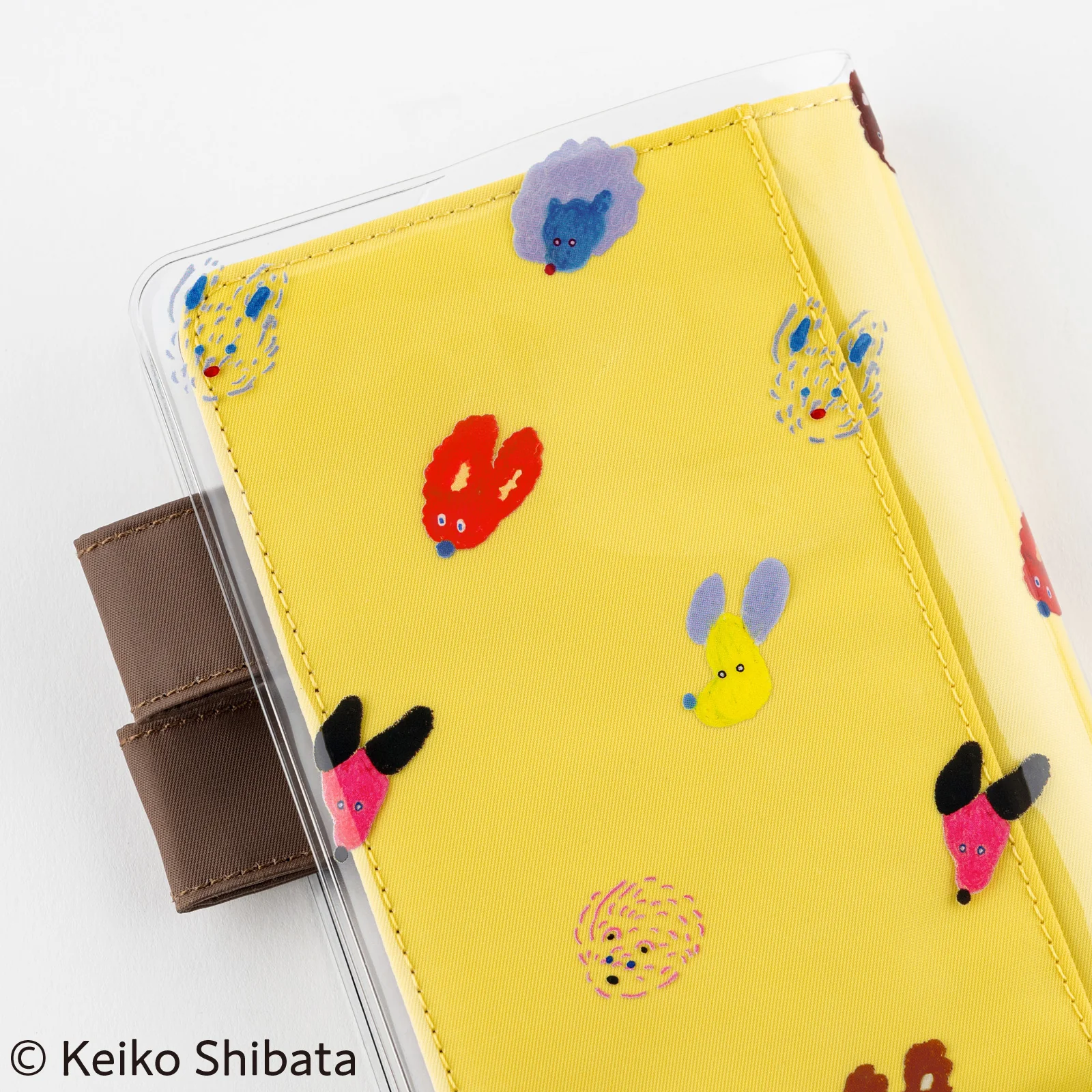 Hobonichi Techo 2025 - Cover on Cover for A6 Size (Dog Ears Fluttering in the Wind) - Keiko Shibata - Image 5