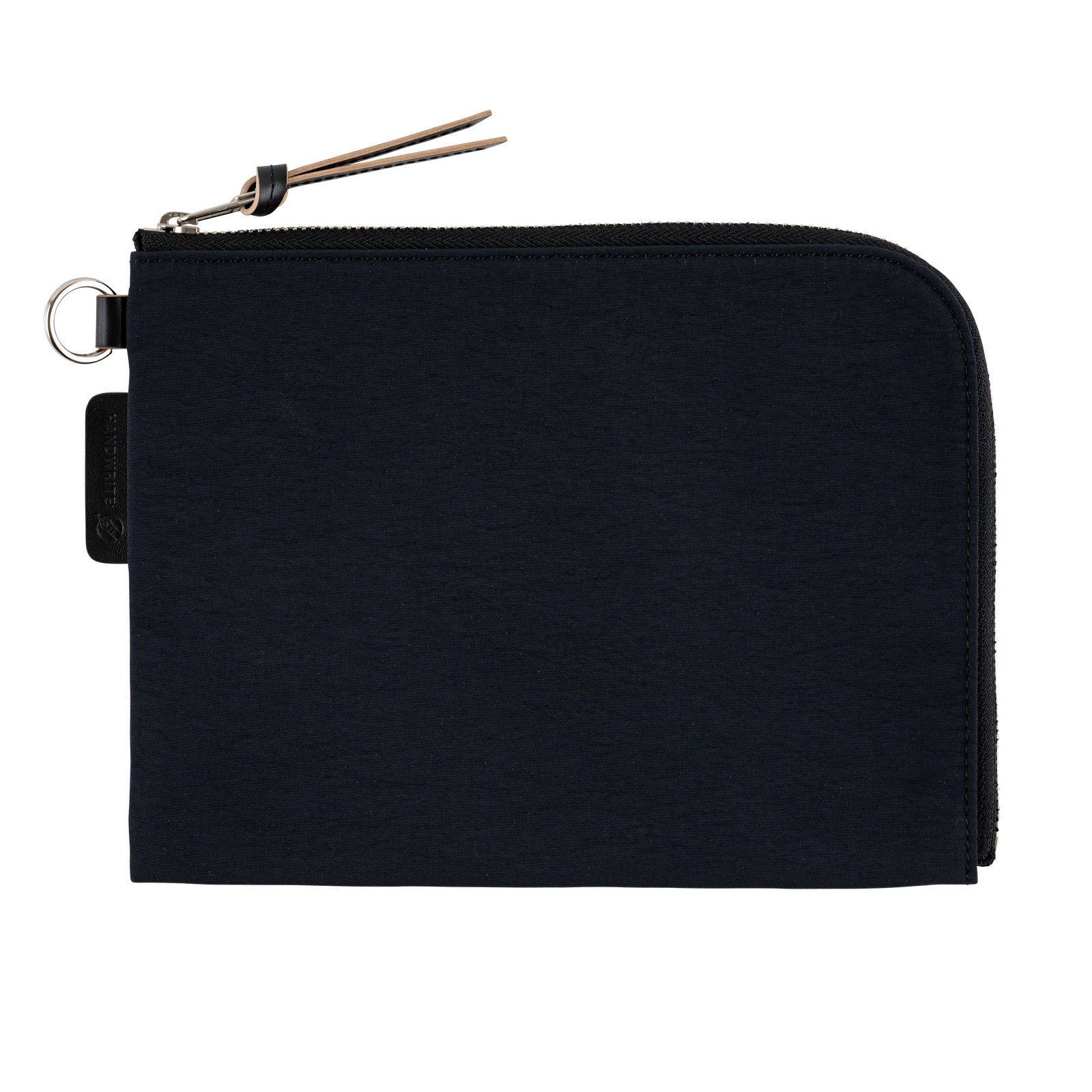 Hobonichi Techo 2025 - Tragen Flat Pouch - Black (A5 Counsin/A6 Original) - Image 3