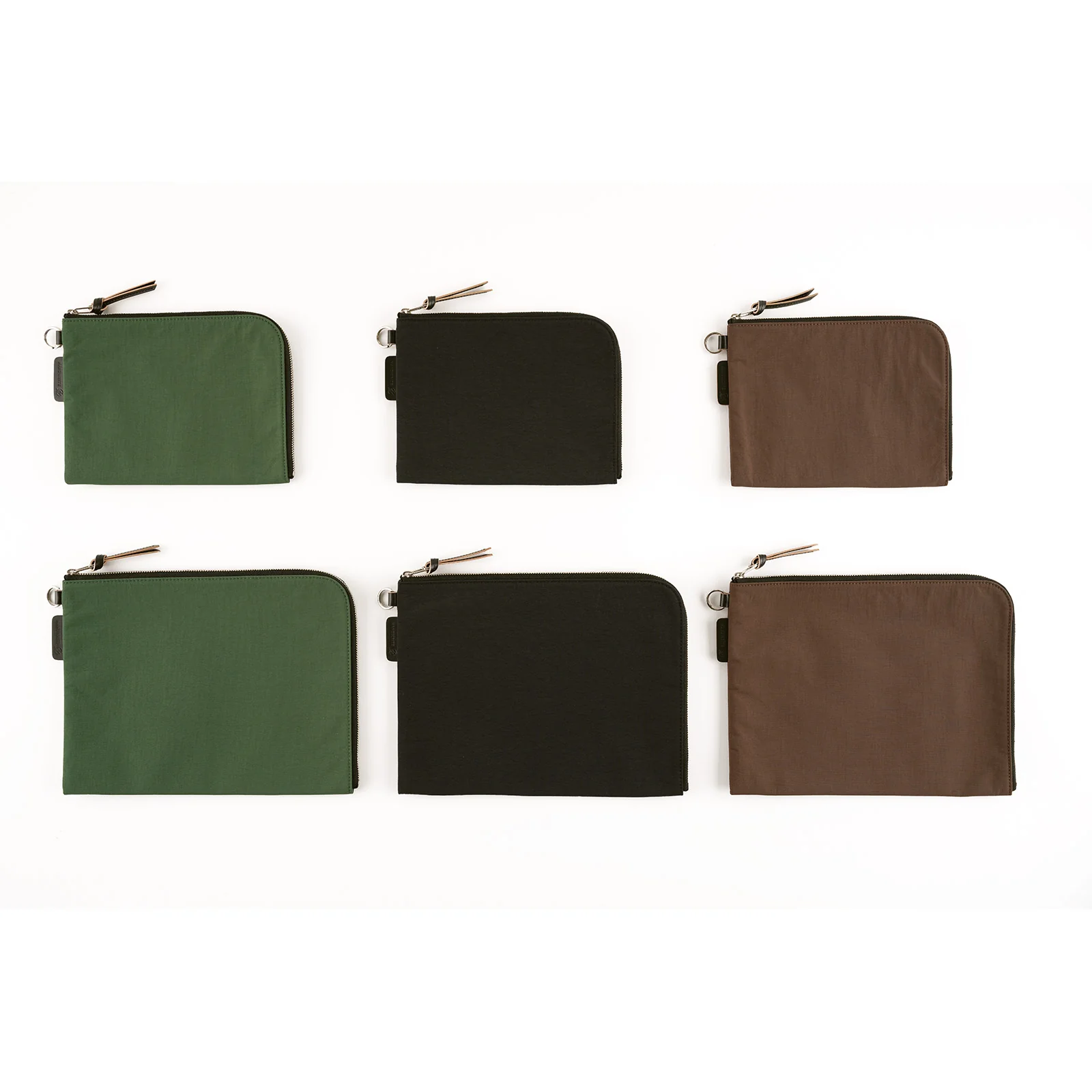 Hobonichi Techo 2025 - Tragen Flat Pouch - Brown (A5 Counsin/A6 Original) - Image 6