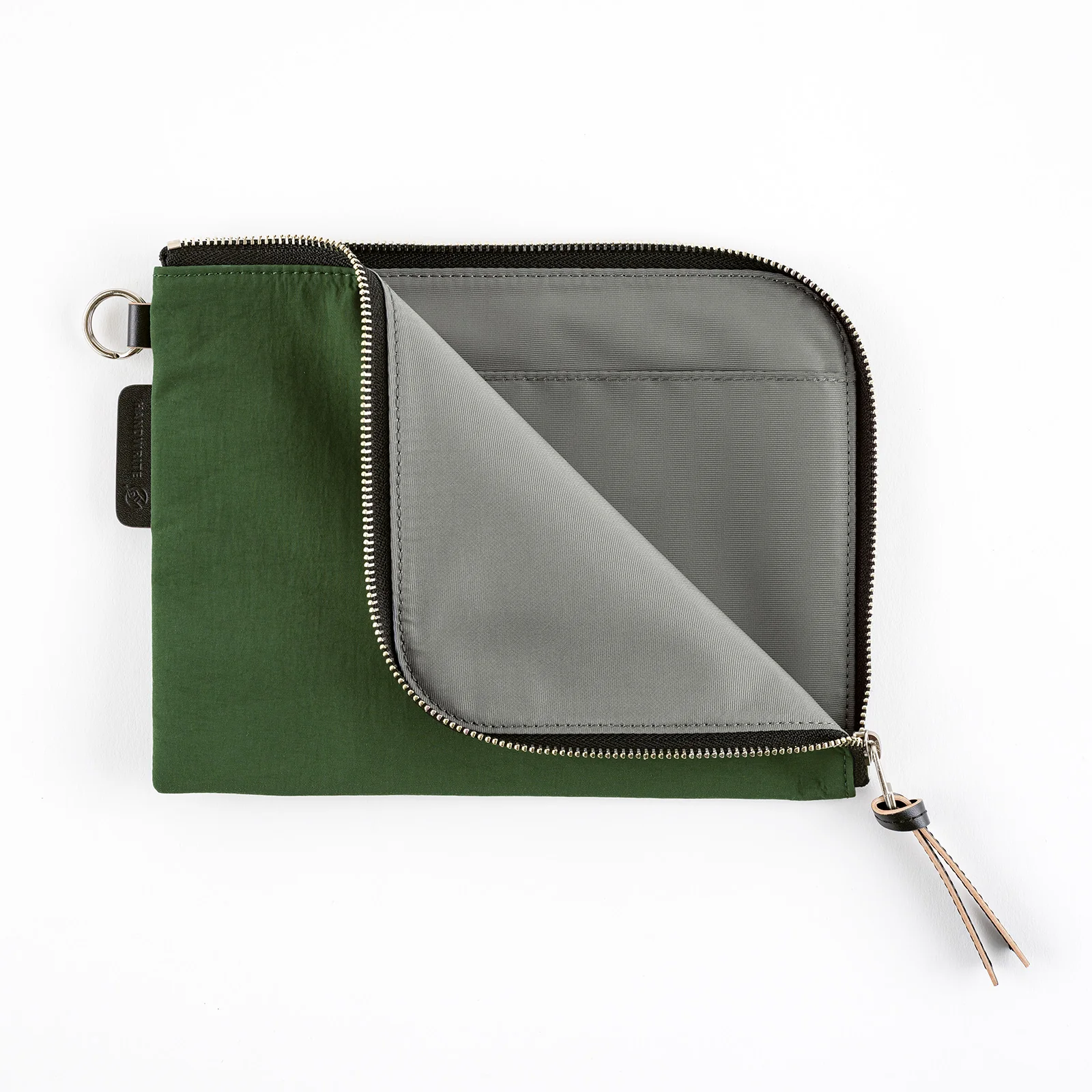 Hobonichi Techo 2025 - Tragen Flat Pouch - Green (A5 Counsin/A6 Original) - Image 2
