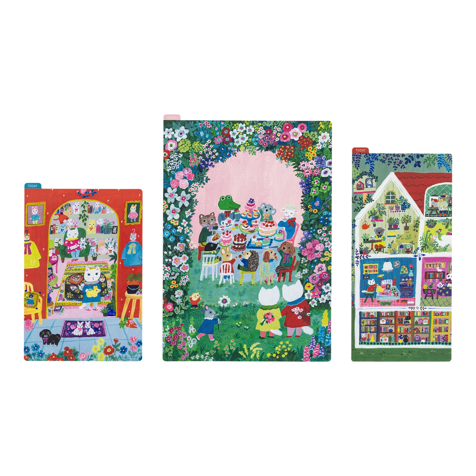 Hobonichi Techo - Pencil Board (In the Room / In the Garden / Animal Condo) - Yumi Kitagishi