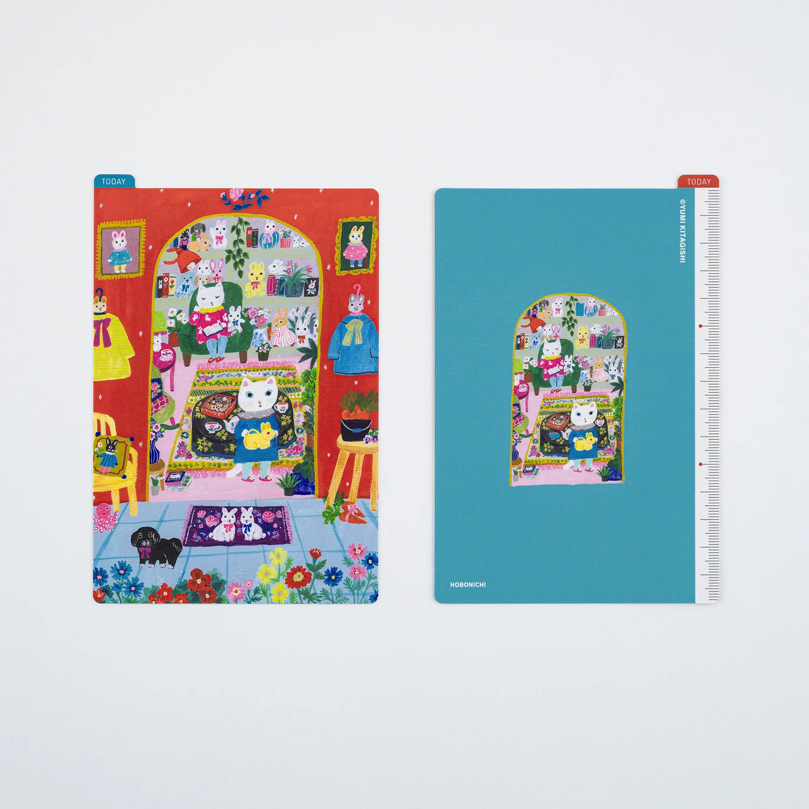 Hobonichi Techo - Pencil Board (In the Room / In the Garden / Animal Condo) - Yumi Kitagishi - Image 3