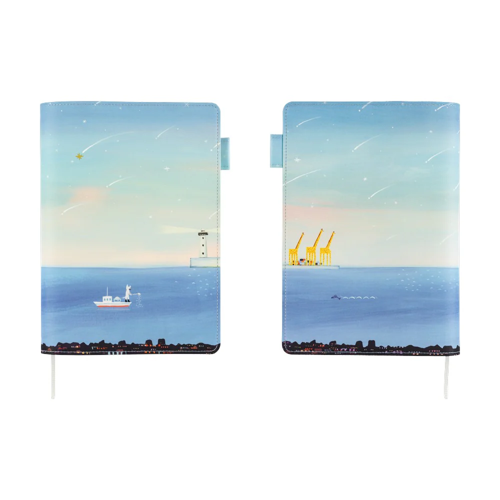 Hobonichi Techo 2026 - 5-Year Techo - A6 Cover Only - The Sea’s Dream at Dawn by Hiroko Kubota - Image 10