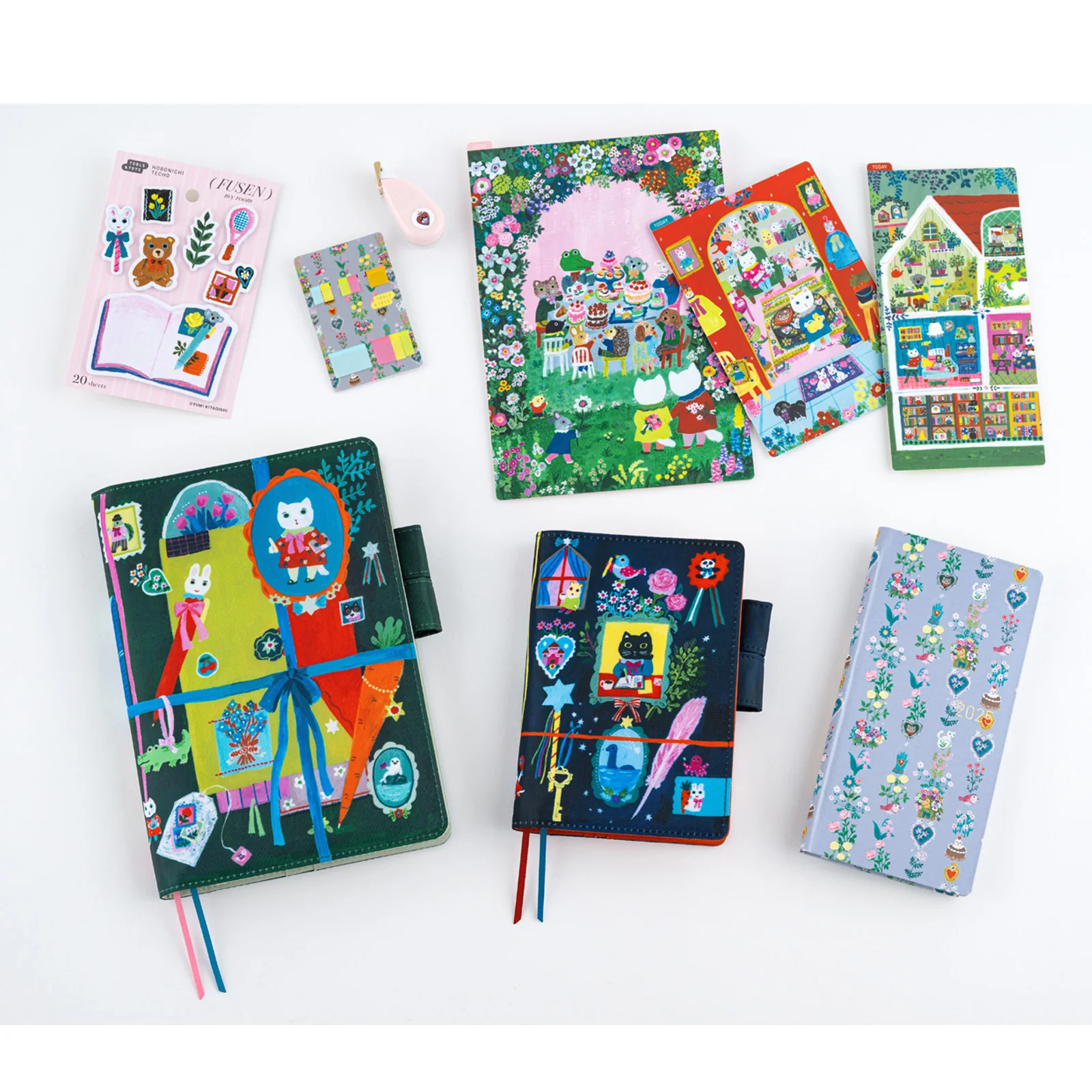 Hobonichi Techo - Pencil Board (In the Room / In the Garden / Animal Condo) - Yumi Kitagishi - Image 5