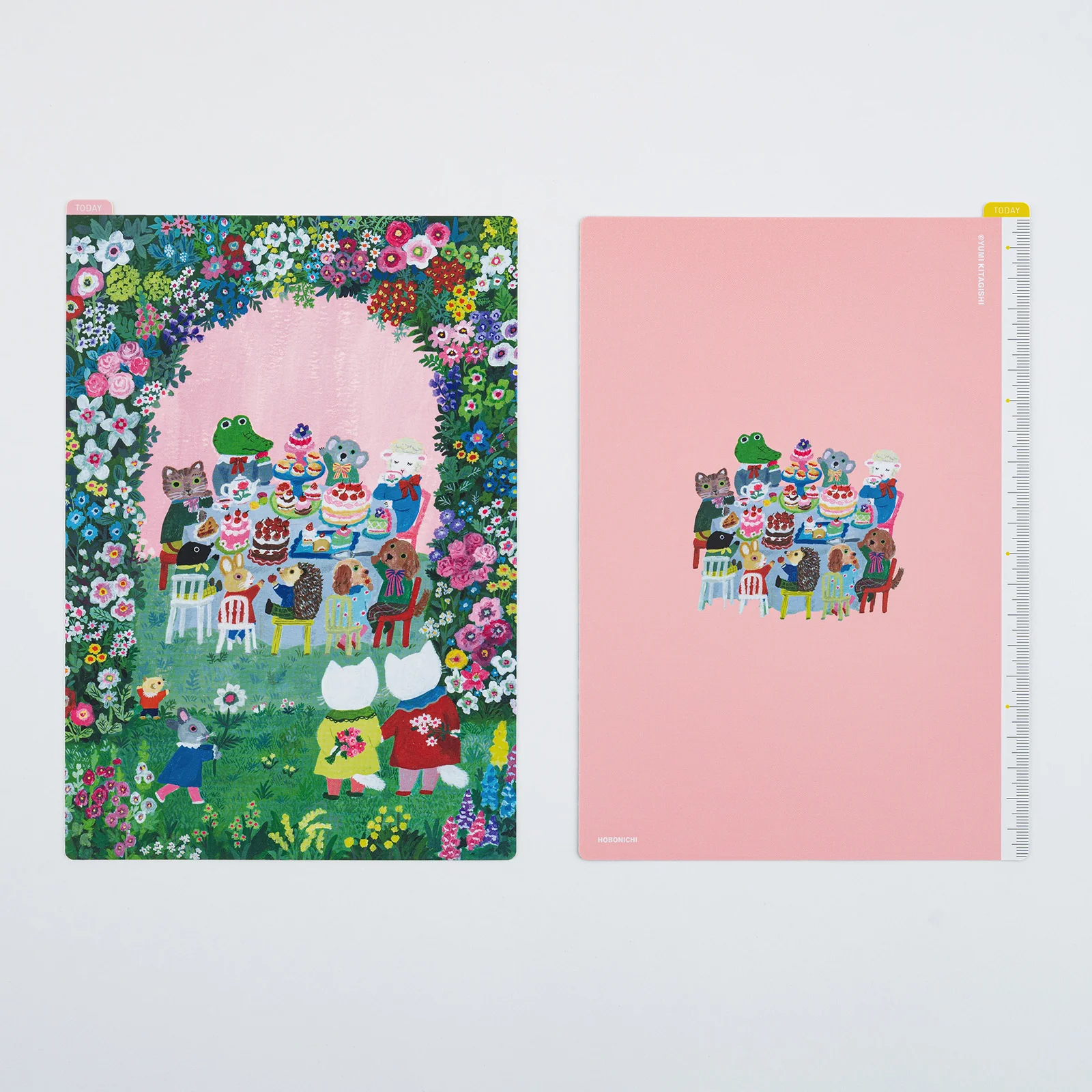 Hobonichi Techo - Pencil Board (In the Room / In the Garden / Animal Condo) - Yumi Kitagishi - Image 7
