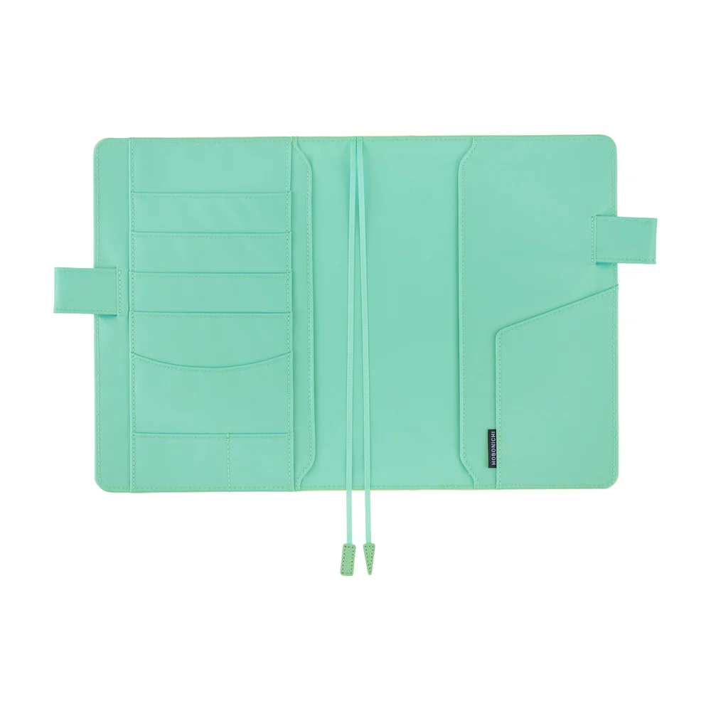 Hobonichi Techo 2026 - A5 Cover Only - Colors: Chamomile Mint - Image 4
