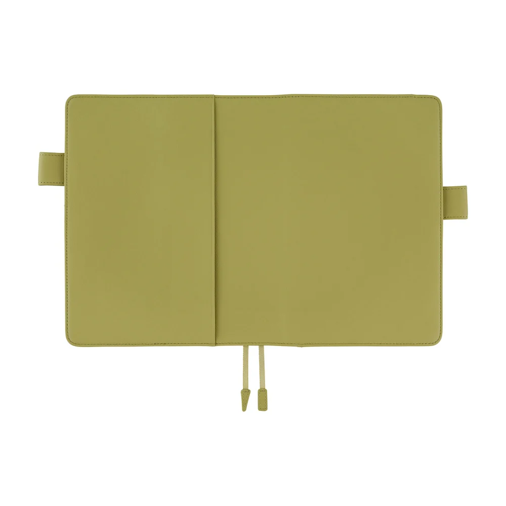 Hobonichi Techo 2026 - A5 Cover Only - Leather: Sage Green - Image 3