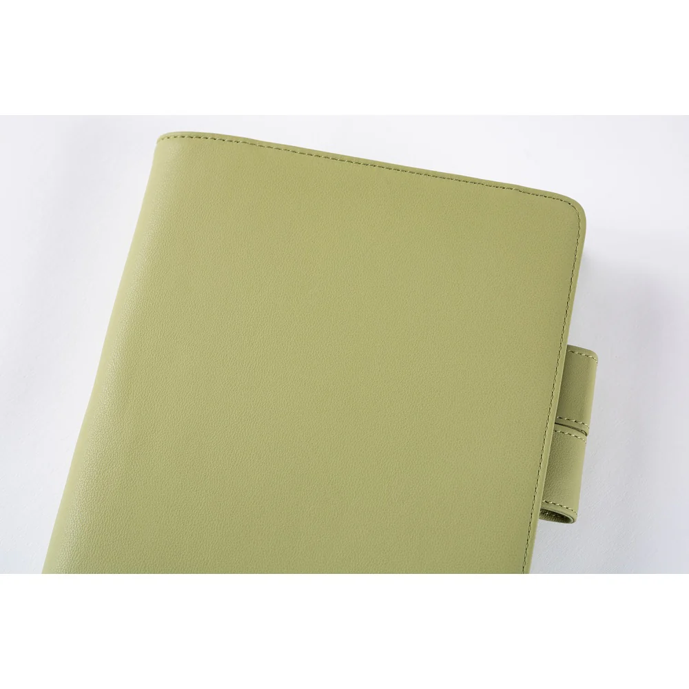 Hobonichi Techo 2026 - A5 Cover Only - Leather: Sage Green - Image 5